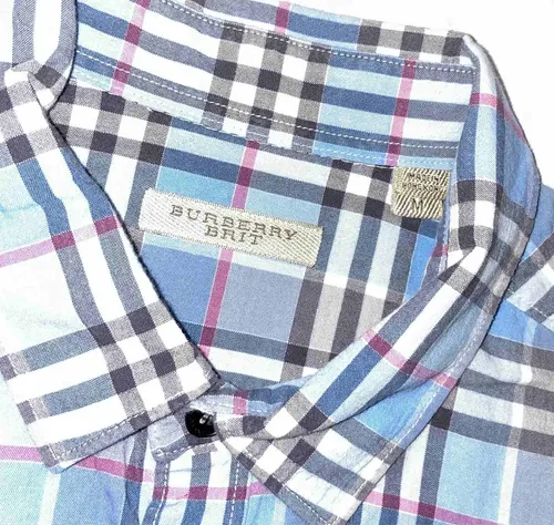 Camisa burberry azul cielo hotsell
