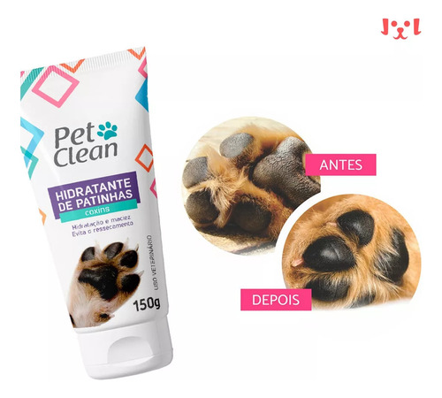 Hidratante Natural Pet Rachaduras Pata Focinho Cão Gato 150g