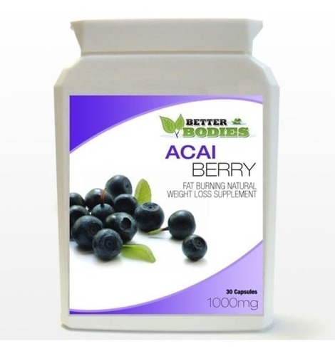 Cetonas Acai Berry  Perder Peso Adelgazar 60 Caps