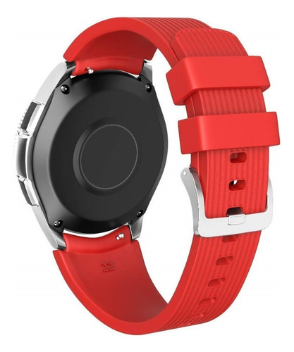 Correa Deportiva Sport Para Smartwatch Foxbox Sport I29 Rojo 2.2 Cm