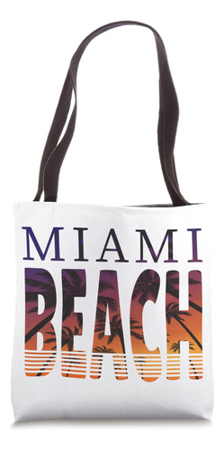 Retro Miami Florida Sunset - Amo El Recuerdo De Miami Beach 