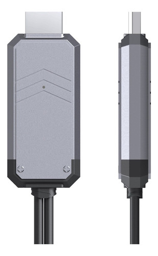 . Cable 2 En 1 Tipo C / Micro Usb A Hdmi, Adaptador Hdmi De