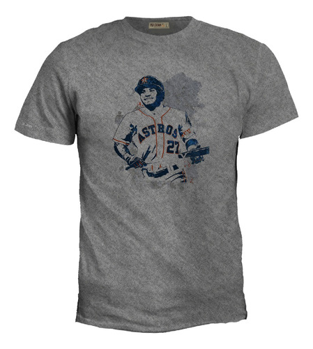 Camiseta Jugador De Astros 27 Gorra Logo Houston Beisbol Irk