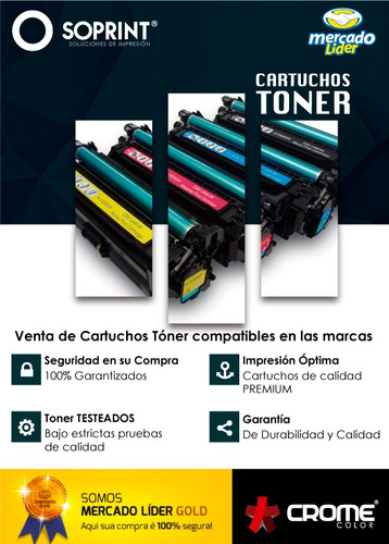 Imagen 1 de 6 de Cartuchos Toner Todas Las Marcas Compatibles Calidad Iso