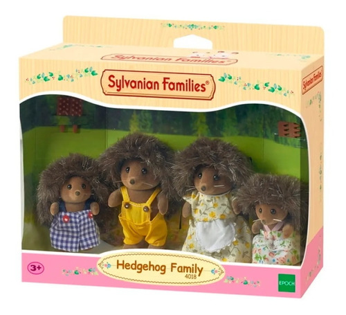 Muñeca Sylvanian Families Familia Erizos + Accesorios Febo