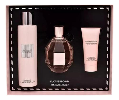 Viktor & Rolf Flowerbomb Edp 100ml+200ml+40ml Silk Perfumes