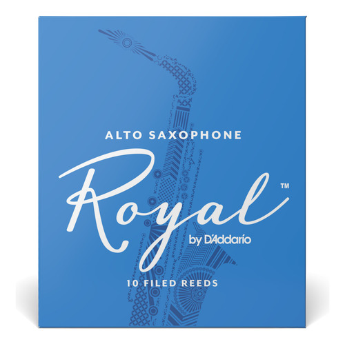 Cañas Saxo Alto 3.5 Pack 10 Rico Royal Rjb1035 Daddario