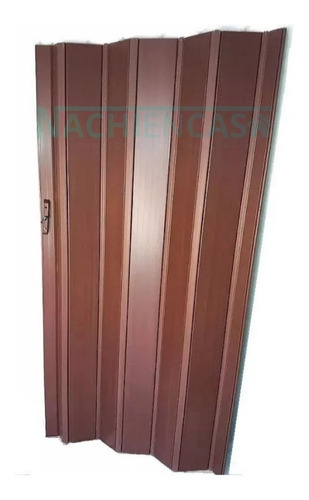 Oferta Puerta Plegadiza Reforzada Pvc 10mm Completa 0,70x2m
