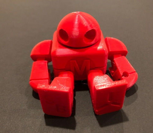 Set X6 Robotitos Articulados | Juguete - Llavero - Souvenir Robot 5000 Mix