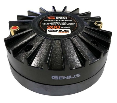 Driver Genius Gpro-01d44 40rms + Difusor H05, El Par