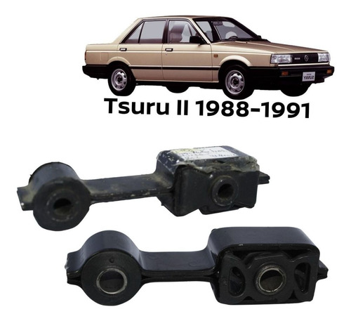 Soportes Motor Frontal Y Trasero Tsuru 1990
