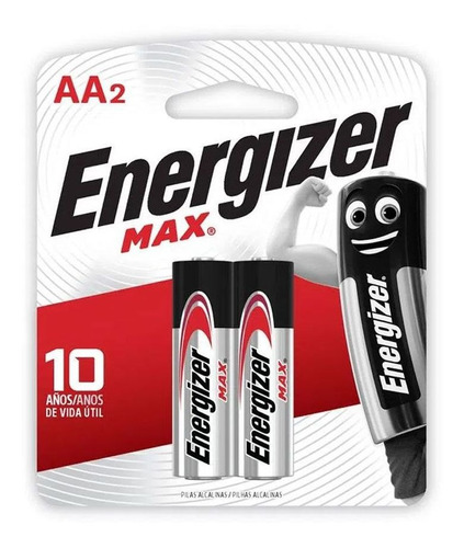 Pila Aa Alcalina X2 Energizer