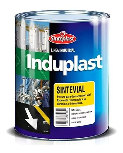 Pintura Demarcación Vial Blanco 1lt - Imagen Pinturerías -