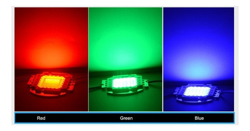 Led Chip 100w Verde + Crema Disipadora