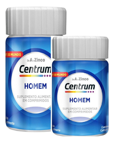 Kit Centrum Homem Com 5 Promo Pack De 90 Comprimidos Cada