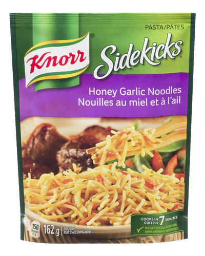 Sidekicks - Fideos De Ajo Con Miel Asiática, 5.7 Oz, (imp