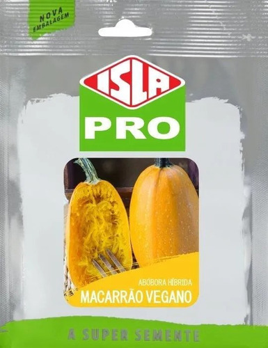 Abóbora Híbrida Macarrão Vegano - 3.3gr / 20 Sementes