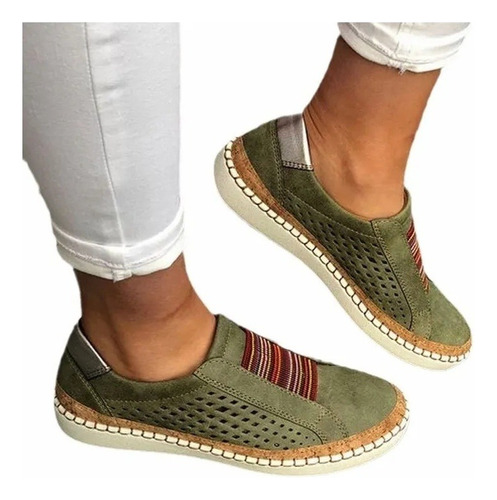 Zapatos Planos Mujer Casual Vulcanize Sneakers