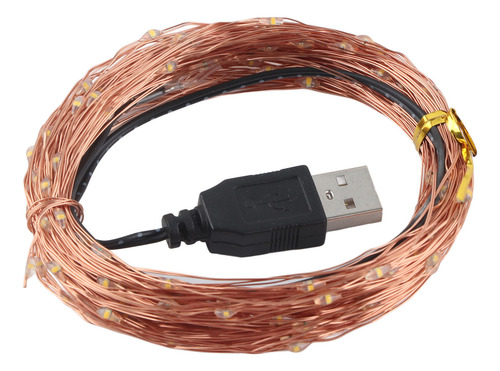 Cadena Navideña Fairy Lights Alimentada Por Usb