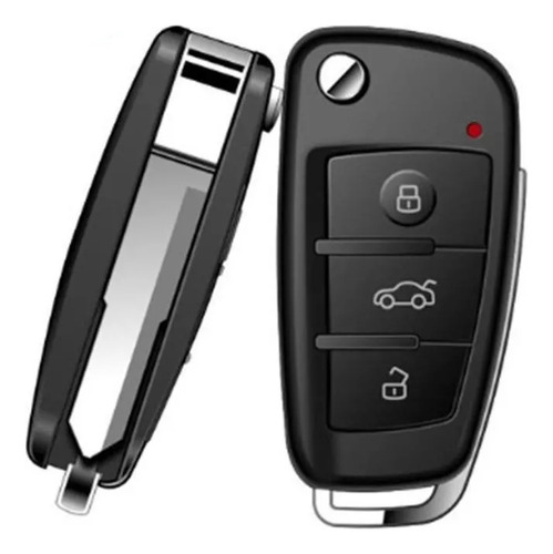 Camera Espiã Z25+ 32gb Chave Canivete Carro Filmadora Escuta Cor Preto