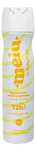 Desodorante Melu By Ruby Rose Solar Island 150ml