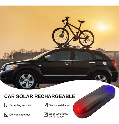 Ys! Luz De Alarma De Coche Falsa Dispositivo Antirrobo Para