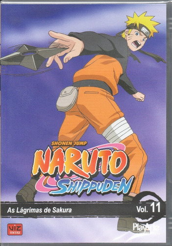 Naruto Shippuden Dvd Vol. 11 As Lágrimas De Sakura