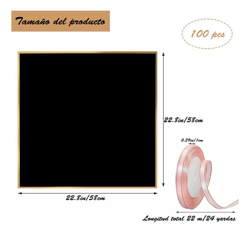 100 Hojas De Papel Coreano Celofan Ramos Florales, 10 Colore