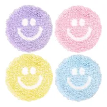 Comprar Whaline 4 Posavasos Con Cara Sonriente, Lindos Posavasos De