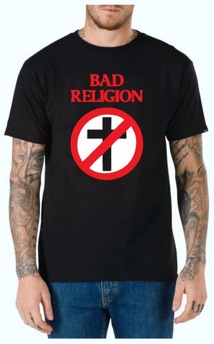 Remera Bad Religion - Rock - Full Vinil