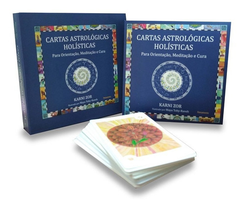 Cartas Astrológicas Holisticas: Não Aplica, de : Karni Zor / Ilustrações: Maya Toby-Raveh. Série Não Aplica, vol. Não Aplica. Editora Pensamento, edição não aplica em português, 2019