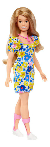 Barbie Fashionistas Doll # 208, Muñeca Con Síndrome De Do