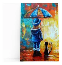 Comprar Quadros Canvas Arte Pinturas Artistas Pintores 100x70cm Cor Criança Armação Borda Infinita