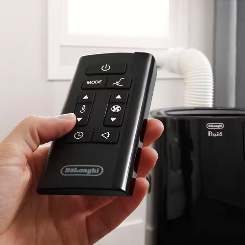 Aire Acondicionado 4 En 1 Portatil 8700 Btu Calenton 30m2 Color Negro