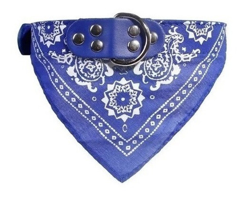 Collar Bandana Mascota Perro 45 Cm Ecocuero Microcentro