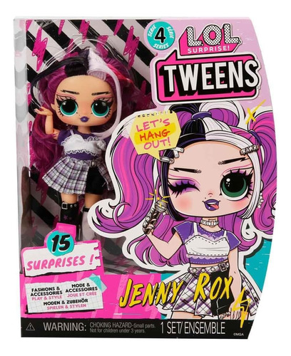 Lol Surprise Tweens Series4 Jenny Rox Sorpresas Accesorios