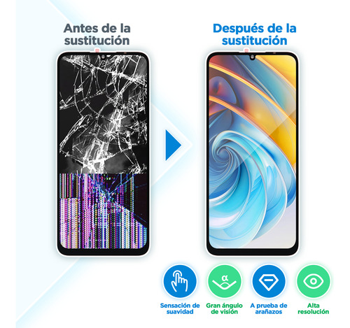 Pantalla Para Zte Blade A55/a35 Lcd Táctil Display