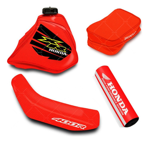 Kit Funda Tanque Asiento Cartuchera Pad Honda Xr400r 00 Fmx