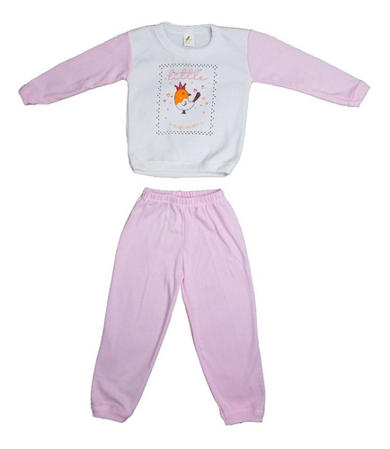Pijama Para Bebe Turpialito Niña Multicolor