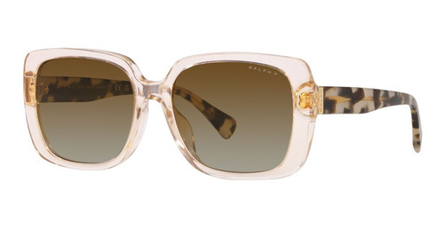 Lentes De Sol Transparent Brown Polarizados Ralph