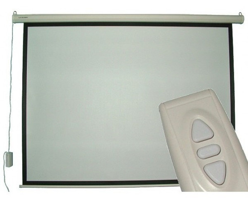 Pantalla Electrica De 150 Pulgadas + Control Inalambrico