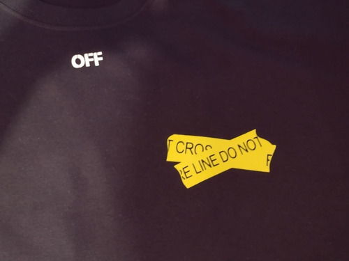 Playera Off White Temperature Moda