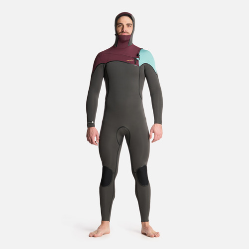 Traje De Surf Hombre Lenga 6:5:4 Gris Grafito Haka Honu