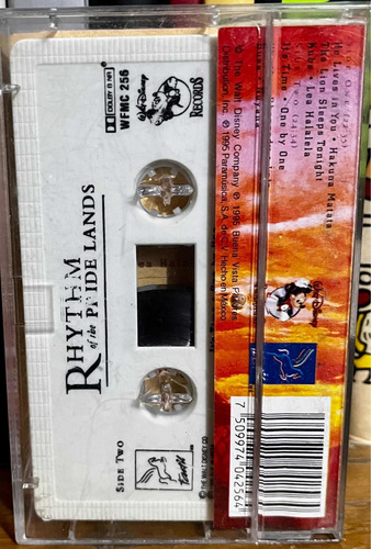 Cassette Disney Rey Leon Rhythm Of The Pride Land Original (Usado)