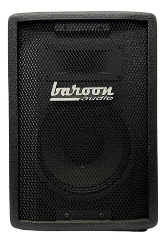 Caixa De Som Ativa Amplificada P/ Celular Tv Palestra Violão Cor Preto 110v 220v Com Chave Seletora