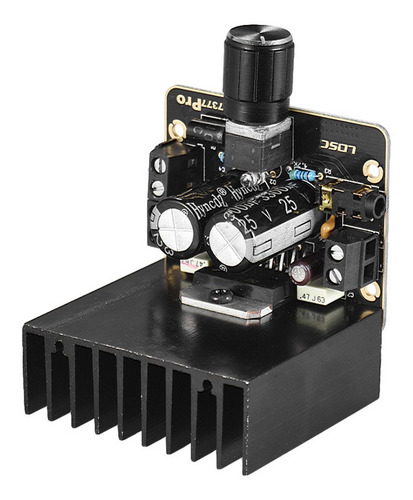 Imagen 2 de 9 de Setero Audio Amplificador Módulo 30w + 30w Dual Channel Mini