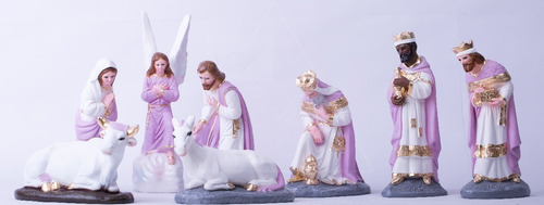 Nacimiento 40cm Tono Lila