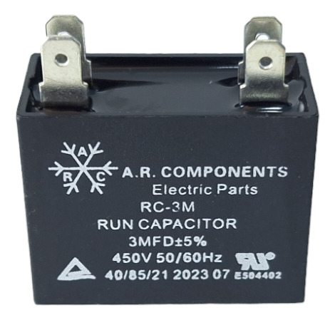 Capacitor A.r.components 3 Mfd X 450 V 8und