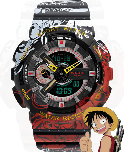 Reloj Deporte Acuático Cronómetro Shock Moda Skmei One Piece