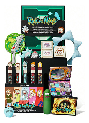Rick And Morty X Sheglam Full Collection Set